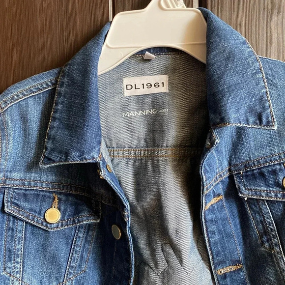 DL1961 manning denim girl jacket size L 9-10 year - Picture 3 of 3